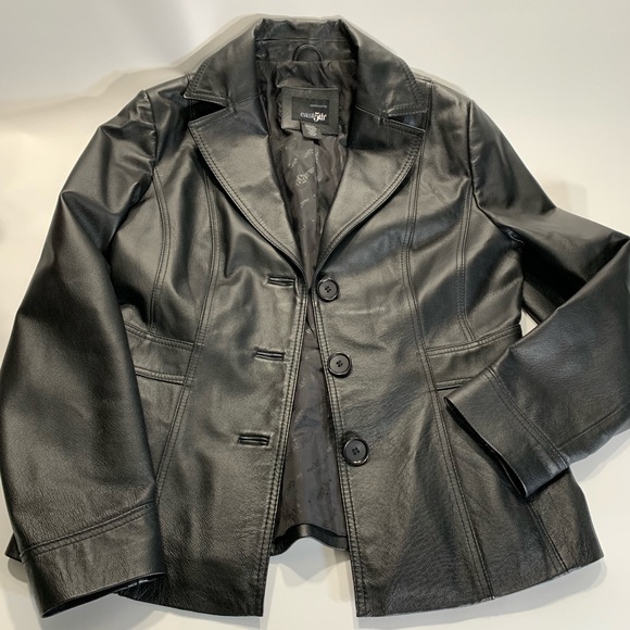 East 5th Jackets & Blazers - Easy 5th | Genuine Leather Jacket Lining Size M